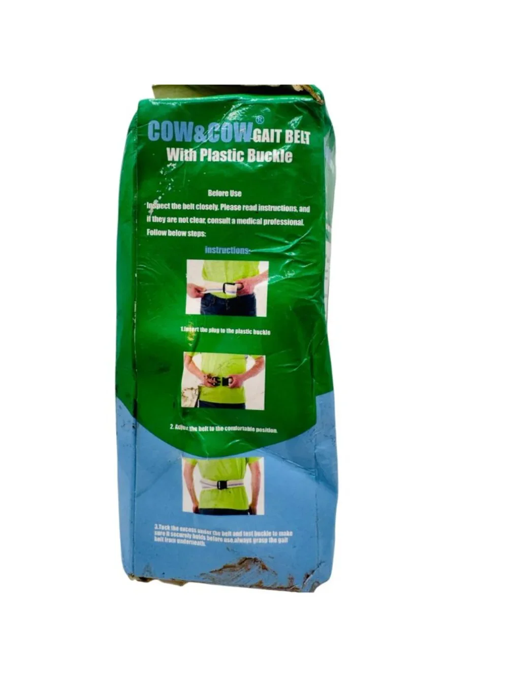 Cow&Cow Gait Belt With Metal Buckle 2